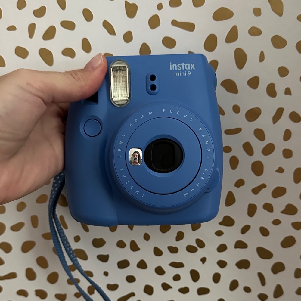 Instax Mini 9 in Bold Blue